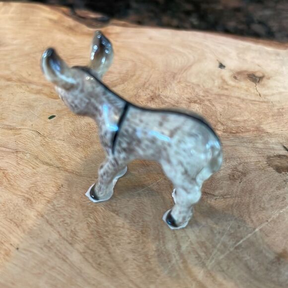 Miniature Hand Painted Donkey (?) - Picture 2 of 3